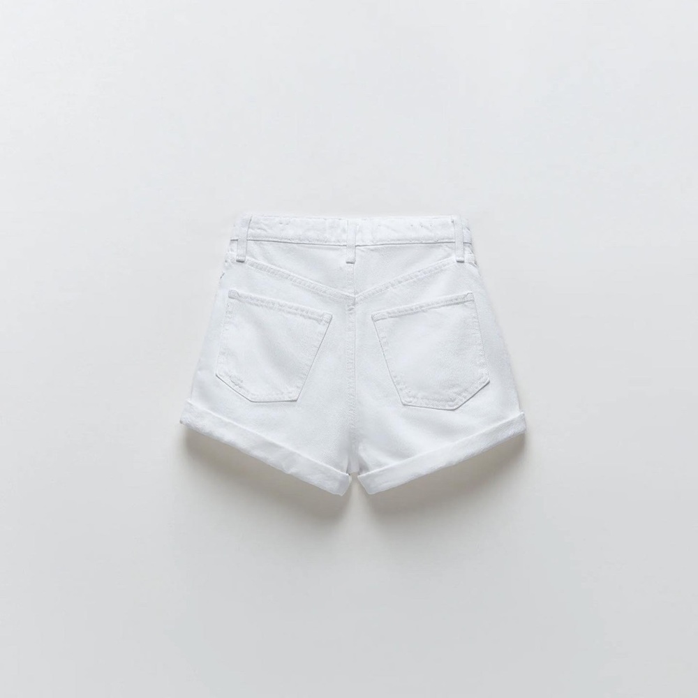 ZARA 90S ROLLED UP SHORTS 💎RARE💎 - Picture 2 of 6